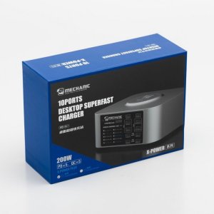 MECHANIC X-Power PLUS DC zasilacz serwisowy / ładowarka 200 W + 2