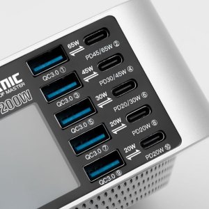 MECHANIC X-Power PLUS DC zasilacz serwisowy / ładowarka 200 W + 5