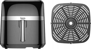 Frytkownica beztłuszczowa Hoco Frytkownica bezolejowa Air Fryer z ekranem dotykowym 8L 1700W HE20 czarna 15