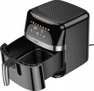 Frytkownica beztłuszczowa Hoco Frytkownica bezolejowa Air Fryer z ekranem dotykowym 8L 1700W HE20 czarna 2