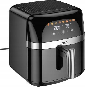 Frytkownica beztłuszczowa Hoco Frytkownica bezolejowa Air Fryer z ekranem dotykowym 8L 1700W HE20 czarna 10