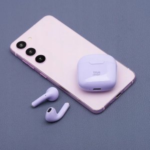 Słuchawki Bluestar słuchawki bezprzewodowe bluetooth TWS FI7 fioletowe 2