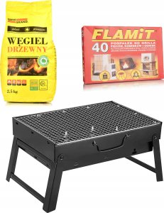 Grill ogrodowy turystyczny składany RC-K-933 czarny 20