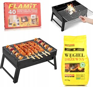 Grill ogrodowy turystyczny składany RC-K-933 czarny 21