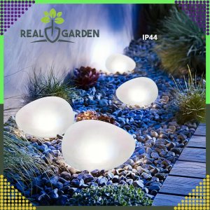 Lampa solarna LED w kształcie kamienia 14 cm RC-K-1486 7