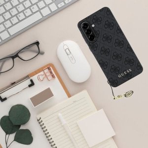 Case Guess 4G Charms Collection for Samsung Galaxy A56 black 11