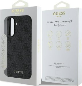 Case Guess 4G Charms Collection for Samsung Galaxy A56 black 7