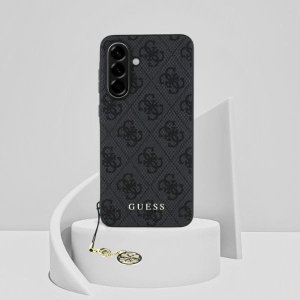 Case Guess 4G Charms Collection for Samsung Galaxy A56 black 9