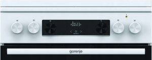 Gas stove with electric oven Gorenje GKS6C71WF 8