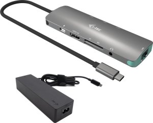 Stacja/replikator I-TEC Metal Nano USB-C (C31NANOLANPD100) 1