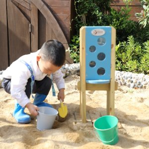 Classic World CLASSIC WORLD EDU Eko* Skrzynka na Piasek Zabawka do Piaskownicy Żółty od 3 lat 3