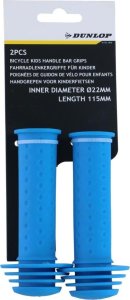 CHWYTY RĄCZKI GRIPY DO KIEROWNICY 115MM DUNLOP - NIEBIESKI 3
