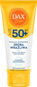 DAX Sun Emulsja ochronna dla skóry wrażliwej SPF 50+ 100 ml 1