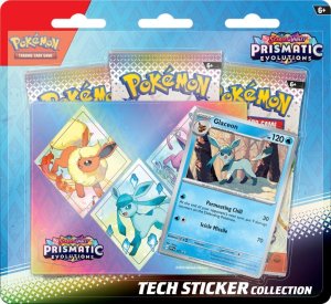 Karty TCG: Scarlet & Violet - Prismatic Evolutions - Tech Sticker Glaceon Pokemon TCG 1