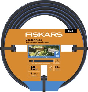FISKARS Wąż ogrodowy 13 mm 1/2" 15 m Solid do podlewania trawnika trawy 1