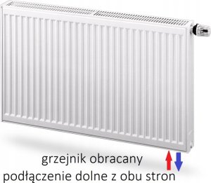 Grzejnik stalowy INVENA CV22 600x1800 V 22 Dolny 48h 2