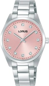 Zegarek damski Lorus RG325XX9 CYRKONIE srebrny 1