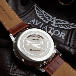 Zegarek męski Aviator V.4.40.0.351.4 PL brązowy 3