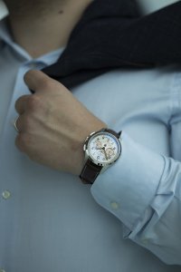 Zegarek męski Aviator V.4.40.0.351.4 PL brązowy 9