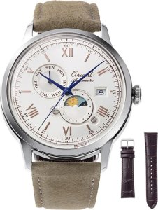 Zegarek męski Orient RA-AK0808S30B brązowy 1