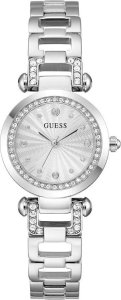 Zegarek damski Guess GW0869L3 CYRKONIE srebrny 1