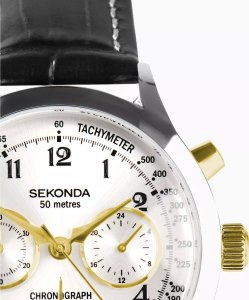 Zegarek męski Sekonda 30235 czarny 4