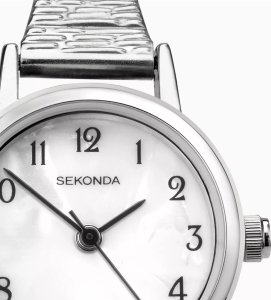 Zegarek Sekonda Zegarek damski Sekonda 40676 srebrny 4