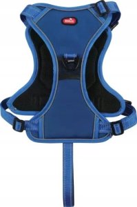 Zolux Szelki ze smyczą automatyczną Easyride L niebieskie 4