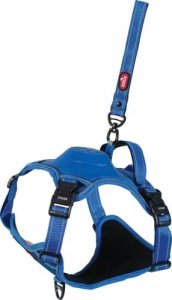 Zolux Szelki ze smyczą automatyczną Easyride L niebieskie 5