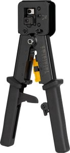 Rebel Tools Zaciskarka zaciskacz wtyków przelotowych RJ45 RJ12 RJ11 6/8P Rebel 2