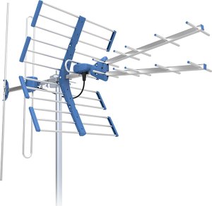 Antena DVB-T2 TV VHF UHF TT W21 Gold COMBO 5G Protected filtr Telkom Telmor 1