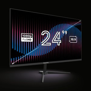 Monitor LED bezramkowy Kruger&Matz 24" FullHD 100Hz IPS HDMI VGA głośniki 11