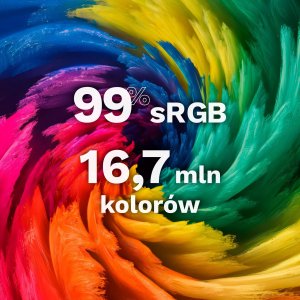 Monitor LED bezramkowy Kruger&Matz 24" FullHD 100Hz IPS HDMI VGA głośniki 12