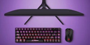 Monitor LED bezramkowy Kruger&Matz 24" FullHD 100Hz IPS HDMI VGA głośniki 15