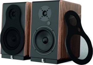 Głośniki półkowe kolumny podstawkowe Laudberg M1 2.0 do telewizora 120W HDMI ARC 3