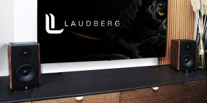 Głośniki półkowe kolumny podstawkowe Laudberg M1 2.0 do telewizora 120W HDMI ARC 9