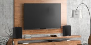 Głośniki półkowe kolumny podstawkowe Laudberg S1 2.0 do telewizora 100W HDMI ARC 10