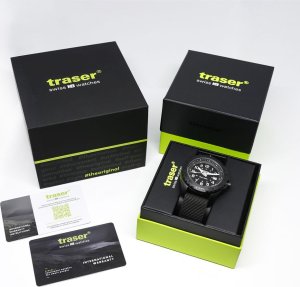 Zegarek Traser Zegarek męski Traser TS-110961 czarny 2