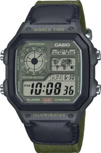 Zegarek męski Casio AE-1200WHUB-3AVEF szary 1
