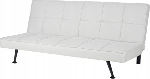 Beliani Sofa rozkładana jasnoszara HASLE 5
