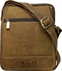 Always Wild Skórzana torba męska z kieszeniami 2