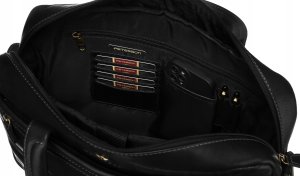 Torba Peterson Skórzana, męska torba na laptopa 7