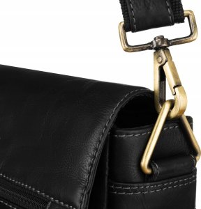 Torba Peterson Skórzana, męska torba na laptopa 11