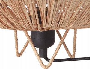 Lampa stołowa Beliani Lampa stołowa ze słomy MENTIRI 7