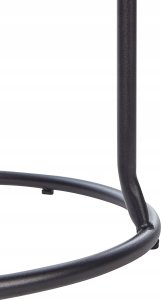 Beliani Krzesło barowe Zestaw 2 Beżowy MILROY 8