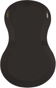 Beliani Boucle Lustro ścienne 112 cm Różowy PLANCHEZ 5