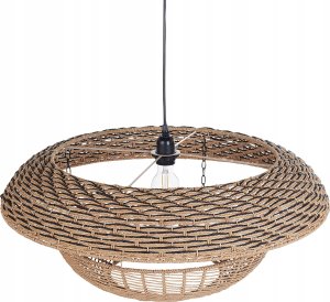 Lampa wisząca Beliani Pleciona lampa wisząca naturalna KIDEPO 5