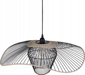 Lampa wisząca Beliani Lampa wisząca czarna LUNGA 5