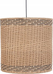 Pleciona lampa wisząca naturalna LUAPULA Lumarko! 1