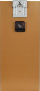 Beliani Zegar ścienny 22 x 50 cm złoty POMBAL 4